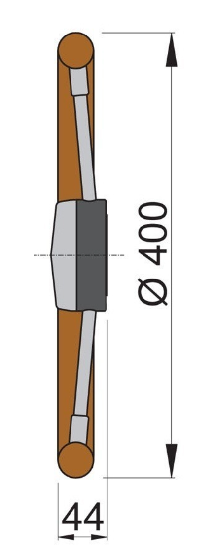 Vetus Steuerrad PRO..P, Polyuhretan, 40 bis 60cm