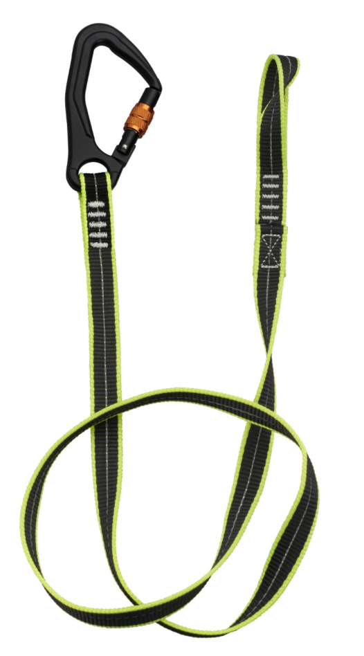 Plastimo FLAT TETHER mit einem oder zwei Sicherheitsharken, Aluminium