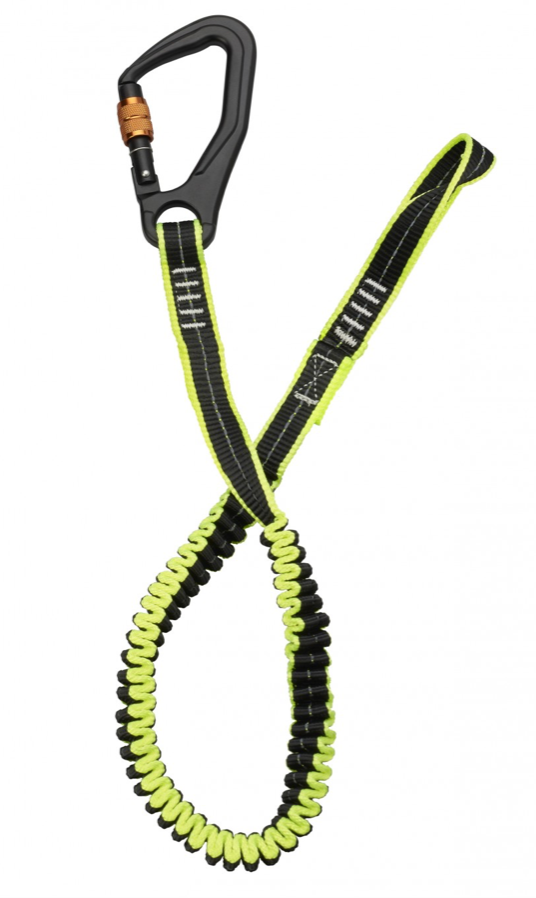 Plastimo ELASTIC TETHER mit einem oder zwei Sicherheitsharken, Aluminium