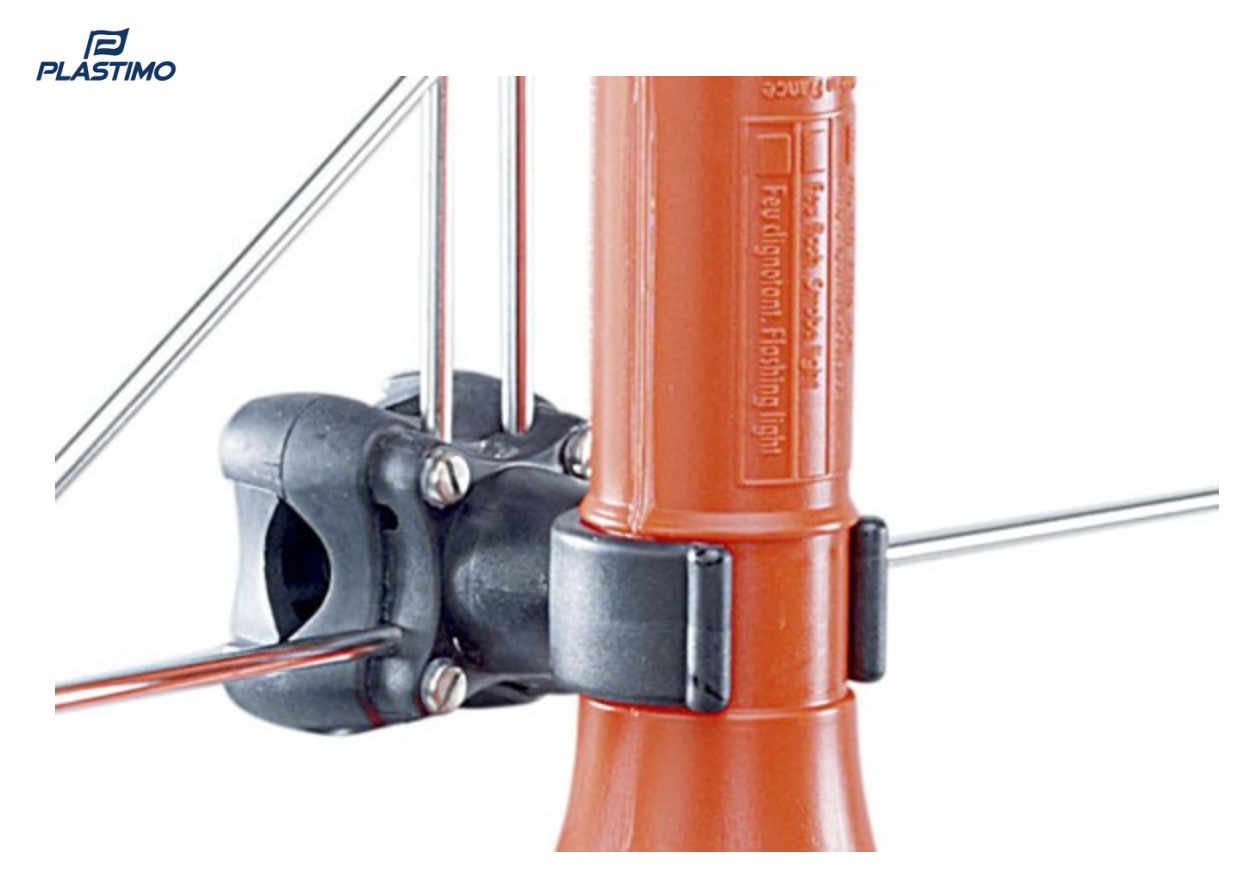 PLASTIMO Inoxhalterung für Hufeisenring