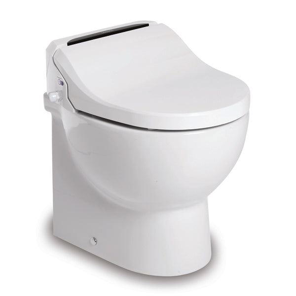 Tecma E-Breeze Toilette 12V mit Bidet, Heizung, Trockner, Softclose, Touch Control, Magnetventil