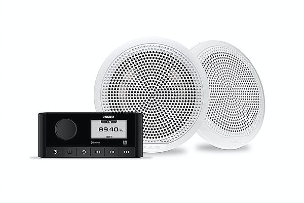 FUSION Radio MS-RA60 mit Lautsprechern EL-F653W/EL-F653SPG