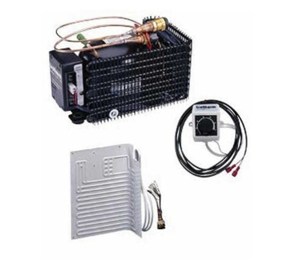 Isotherm Compact Classic Luftgekühlte Kühlanlage mechanisches Thermostat 12/24V bis max. 100 Liter (2018)