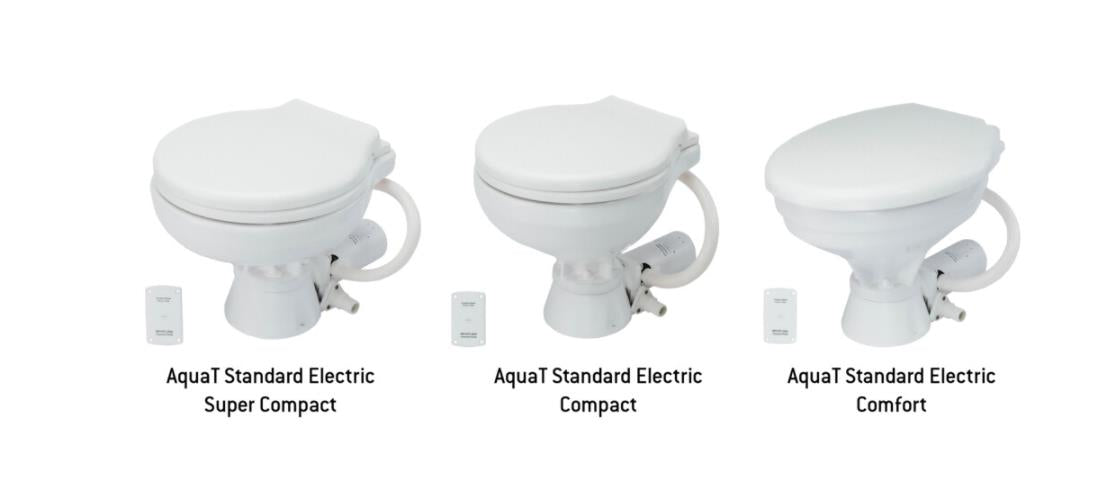 Johnson AquaT elektrische Toilette Compact 12V Bordtoilette