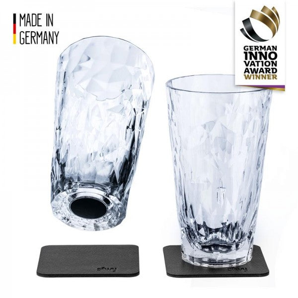 silwy - Magnet-Kunststoffgläser LONGDRINK Hightech