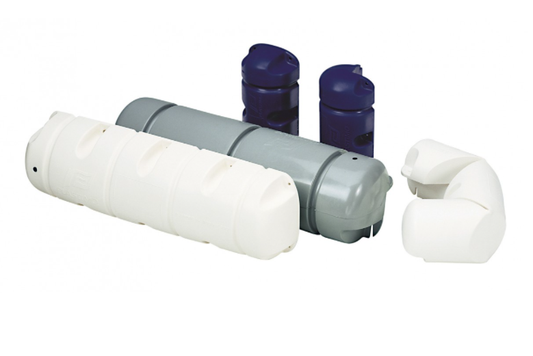 PLASTIMO 1/2 Bumper 25 x 90 oder 18 x 40 cm Stegfender