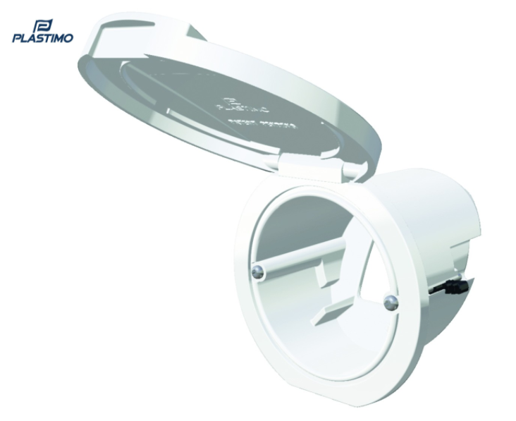 PLASTIMO Box für Heckduschen, weiß, ex 62033