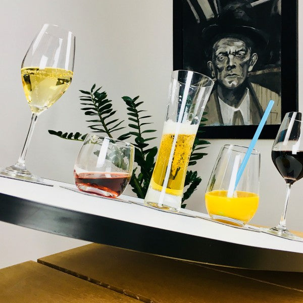 silwy - Magnet-Kristallgläser CHAMPAGNER