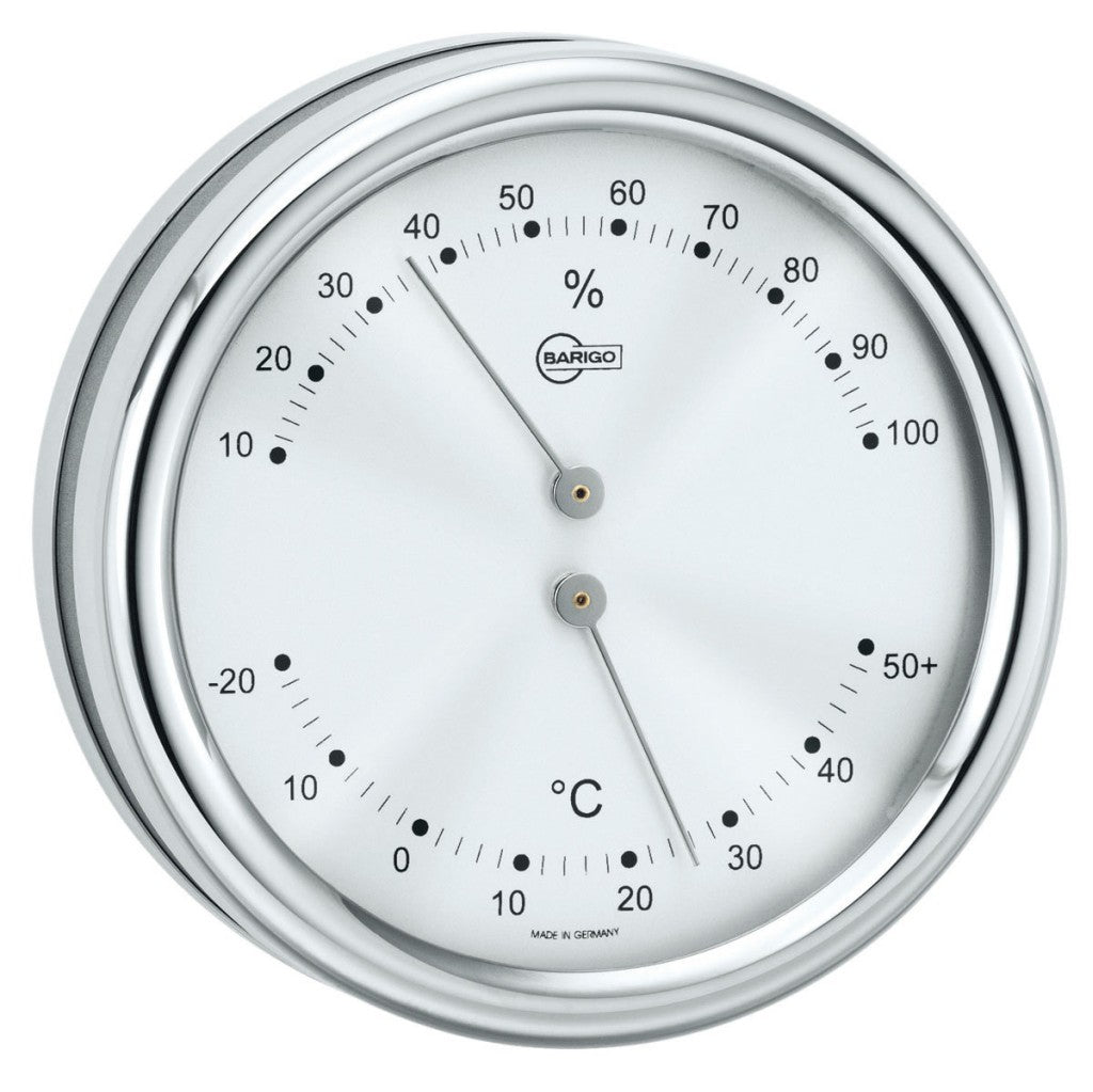 BARIGO Typ Orion Thermo-/Hygrom. poliert SkaØ100mm