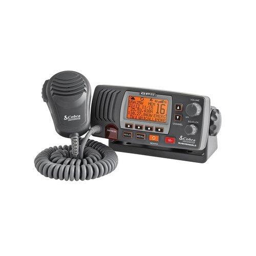 Cobra UKW Einbaufunkgerät MRF77 grau mit internen GPS