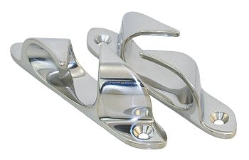 Edelstahl-Lippen 111 x 19mm überlappend