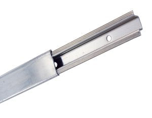 2-teilige Edelstahlschiene 1.20m lang MK2