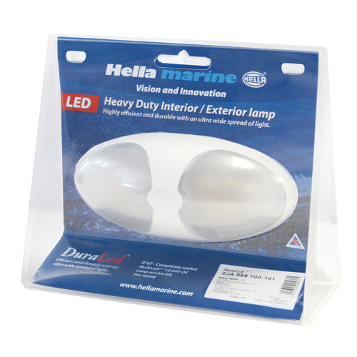 HellaDURA LED 12,Lichtfarbe weiß, ohne Schalter