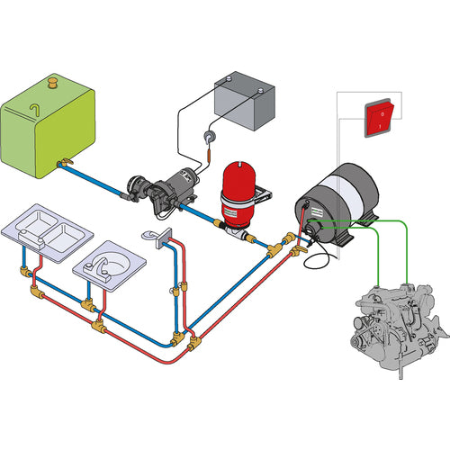 Johnson AquaH Warmwasserbereiter 500W/60L