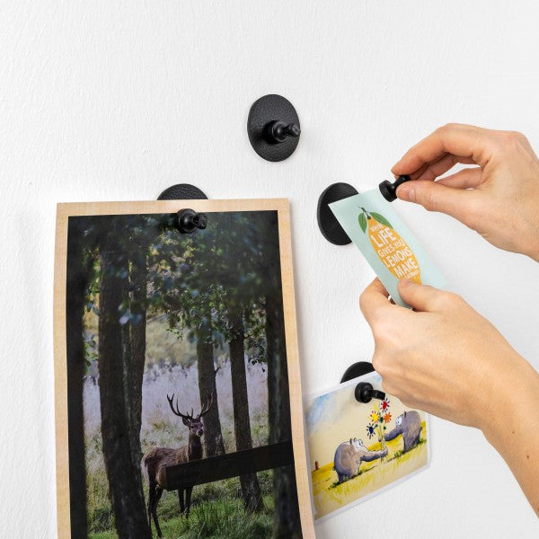 silwy - Magnet-Pins "FLEX" inkl. Metall-Nano-Gel-Pads