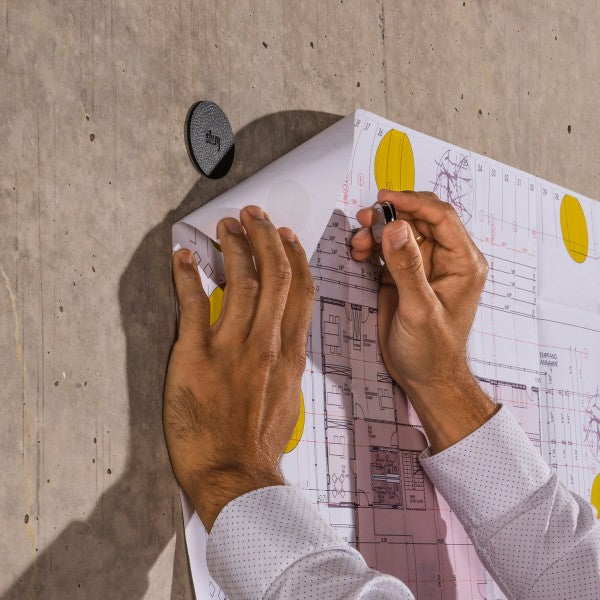 silwy - Magnet-Pins "SMART" inkl. Metall-Nano-Gel-Pads