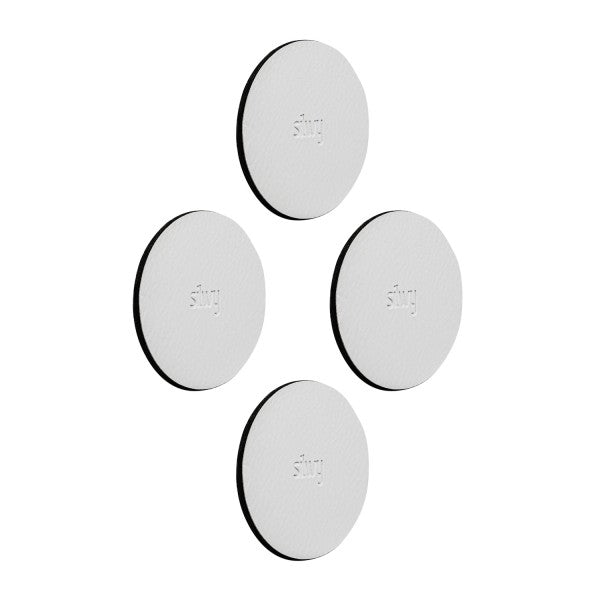 silwy - Metall-Nano-Gel-Pads, 4er-Set