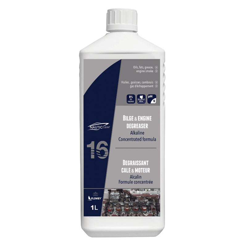 NAUTICclean 16 Bilgen und Motor Entfetter, 1 L