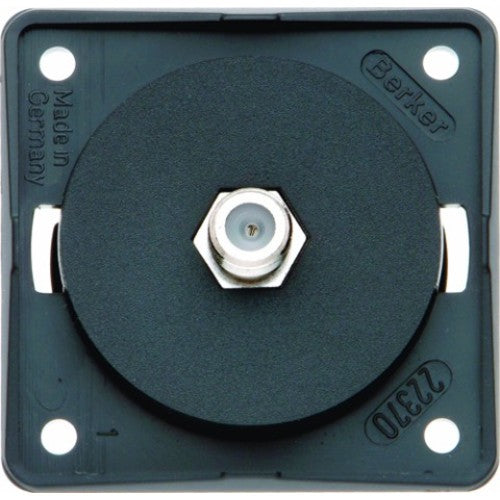 Philippi FD koax, braun Verbinderdose