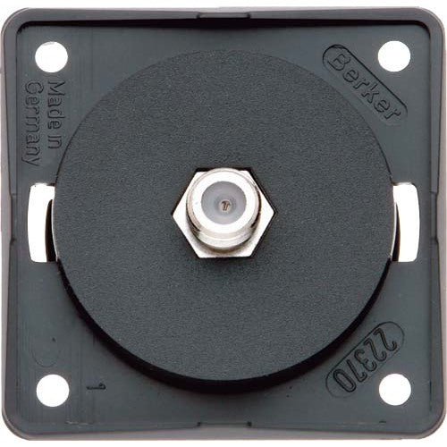 Philippi FD koax, schwarz Verbinderdose