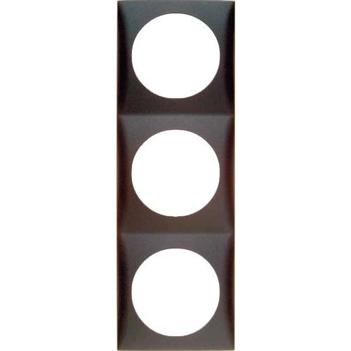 Philippi ADR 3 schwarz Abdeckrahmen 3-fach