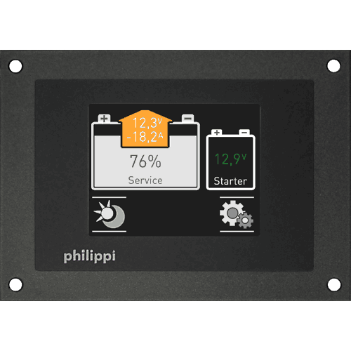 Philippi BLS Batteriemonitor incl. SHE300