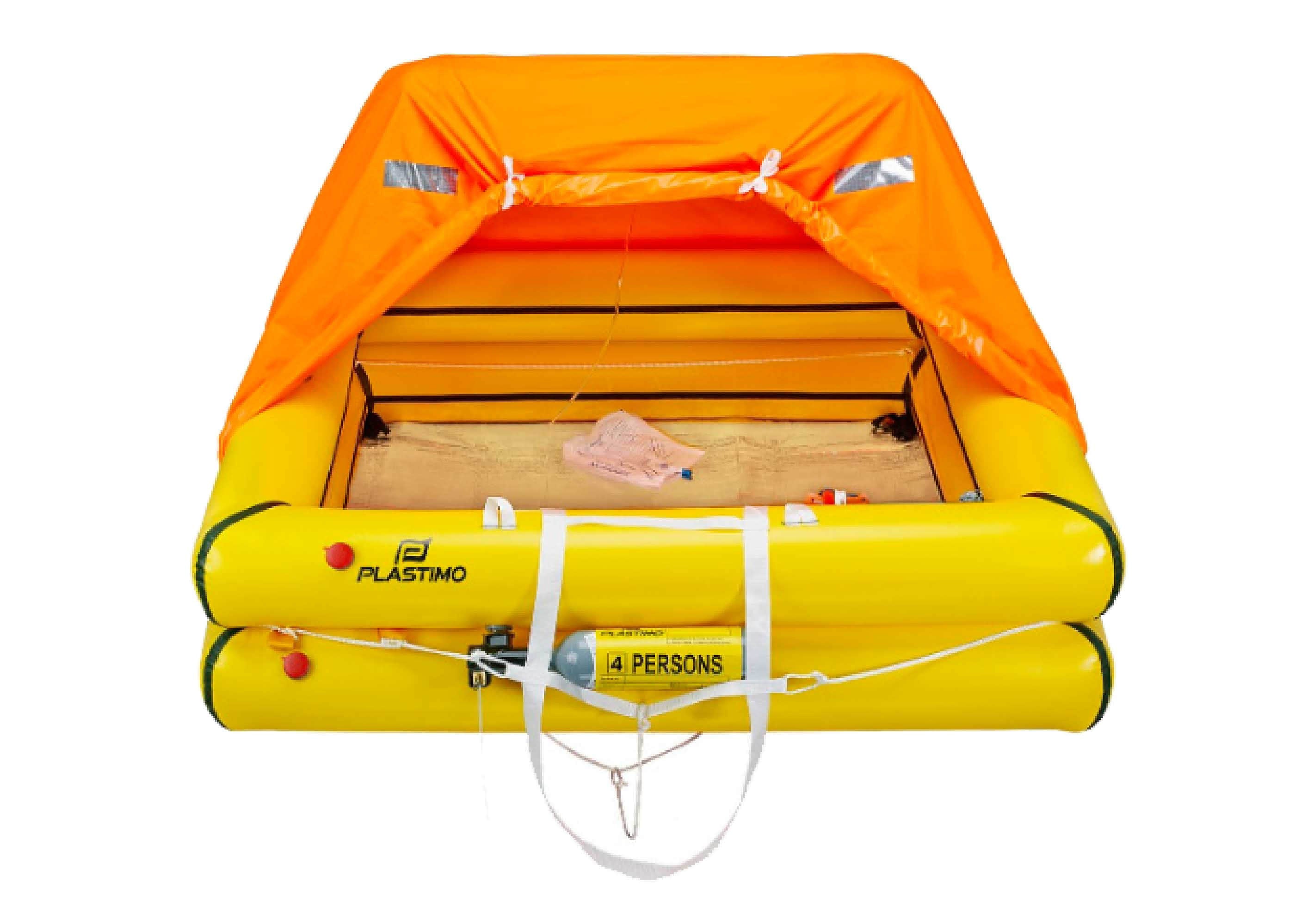 PLASTIMO Cruiser Std. Rettungsinsel, 4 Pers., Tas.
