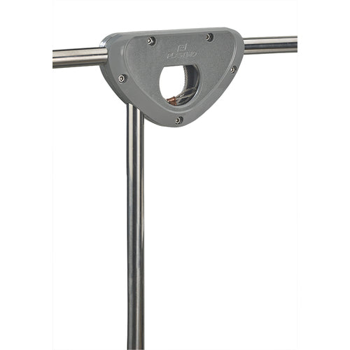 PLASTIMO AB-MOTORHALTERUNG MIT DRAHTSEIL GRAU