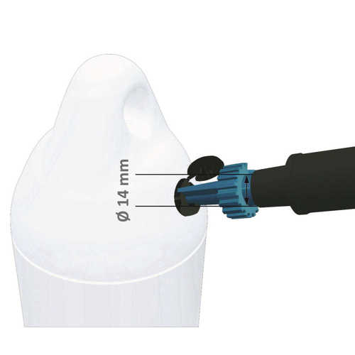 PLASTIMO Adapter Ø 14mm für Fender-Ventil