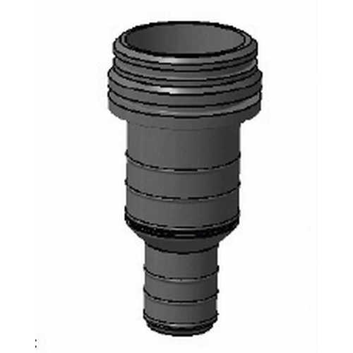 PLASTIMO ANSCHLUSSSTUECK GERADE D25/38