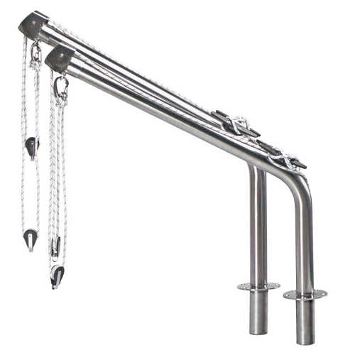 PLASTIMO Davits Paar bis max. 100 oder 160 Kg aus Edelstahl 316