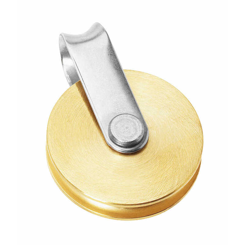 PLASTIMO DRAHTSEILBLOCK MESSING SCHEIBE