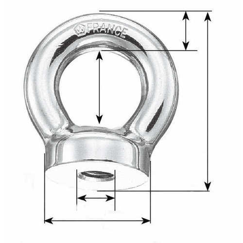 PLASTIMO EYE NUT 8X125MM H.36MM
