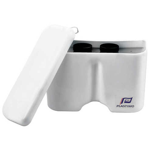 PLASTIMO Fernglashalterung 7X50 weiß