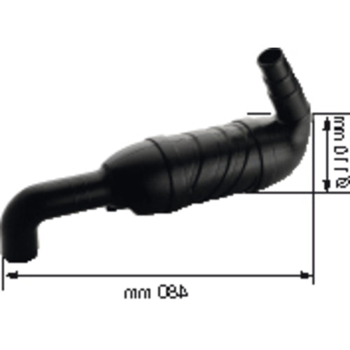 PLASTIMO GOOSENECK 40/45/50 45°