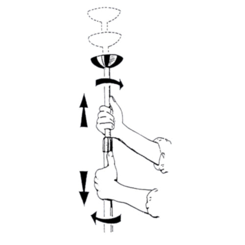 PLASTIMO HALTERUNGSSTANGE