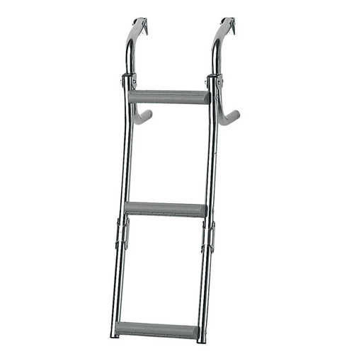 PLASTIMO engstufige Heckleiter, 3 Stufen