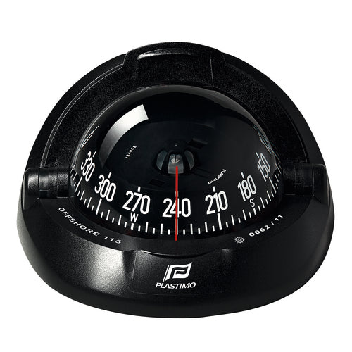 PLASTIMO Kompaß OFF115 schwarz Einbau,schwarz con