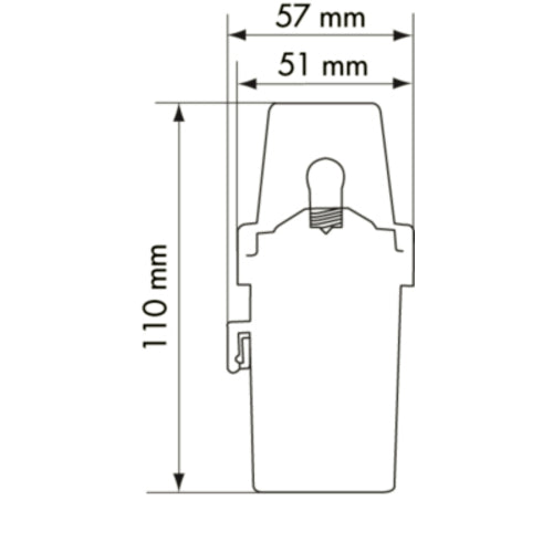PLASTIMO KOMPAKT-NAVI-LEUCHTE 360 GRAD