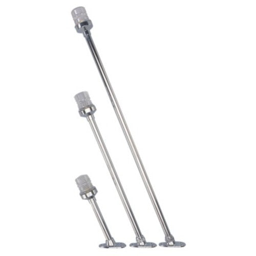 PLASTIMO LEUCHTE MIT STANGE,WEISS H=91.5CM