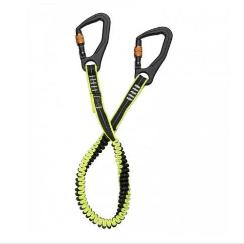 Plastimo ELASTIC TETHER mit einem oder zwei Sicherheitsharken, Aluminium