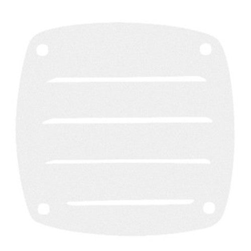 PLASTIMO LUEFTUNGSGITTER 118X118MM WEISS
