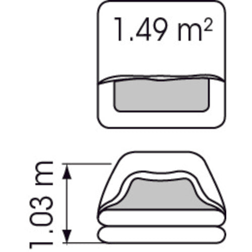 PLASTIMO Tranceocean ISO, 4 Pers., <24h , Tasch.
