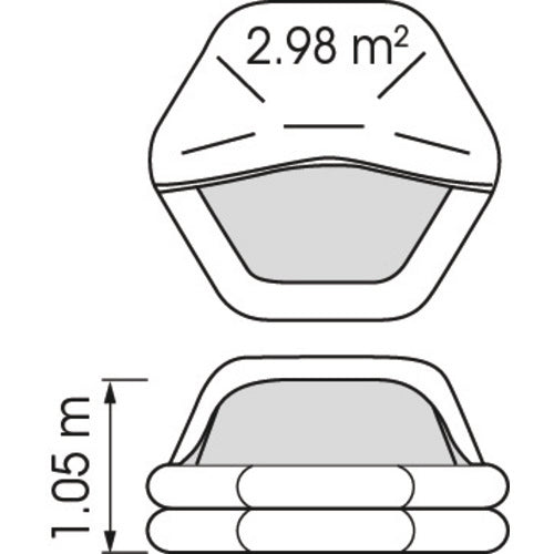 PLASTIMO Tranceocean ISO, 8 Pers., <24h , Tasch.