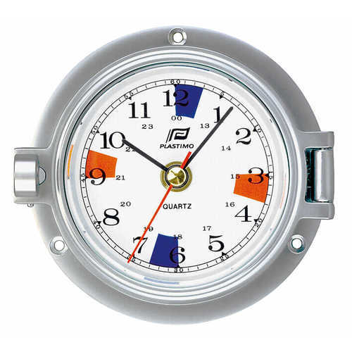 PLASTIMO UHR 3'' MATTES CHROM + FUNKSEKTOREN