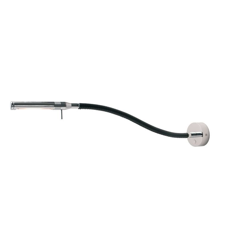 Prebit LED-Flexleuchte 07, 300mm, chrom-glanz/Lede