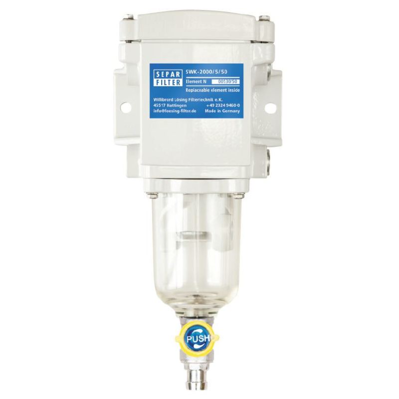 Separ SWK-2000/5/50 Wasserabscheider/Kraft.-Filter