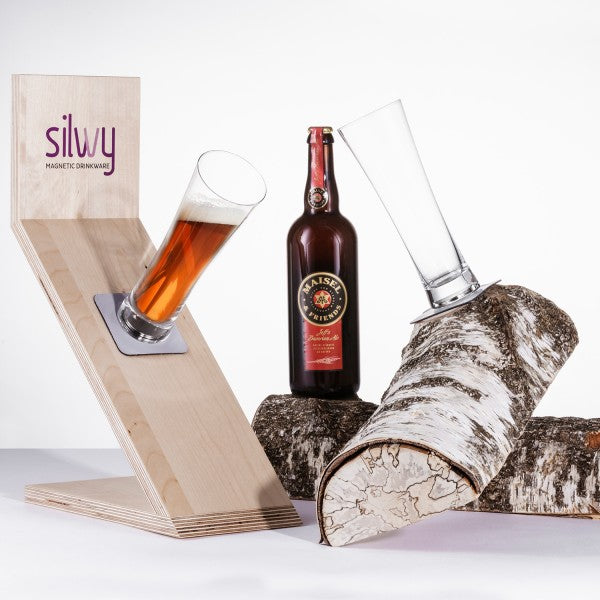silwy - Magnet-Kristallgläser BIER