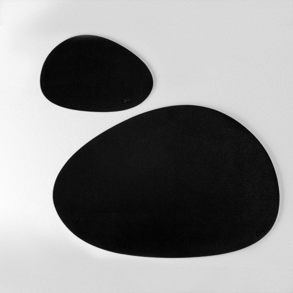 silwy - Metall-Nano-Gel-Platzset mit Leder-Coating