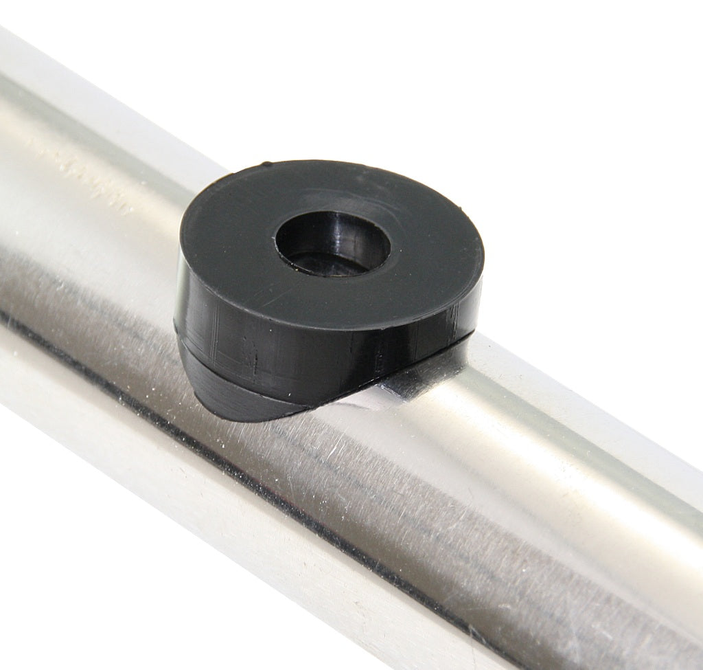 Kunststoff-Sattelstücke 25mm Rohr 22mm Auflage